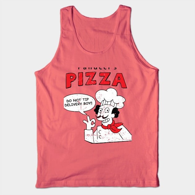 Panucci's Pizza Tank Top by The Moon Child